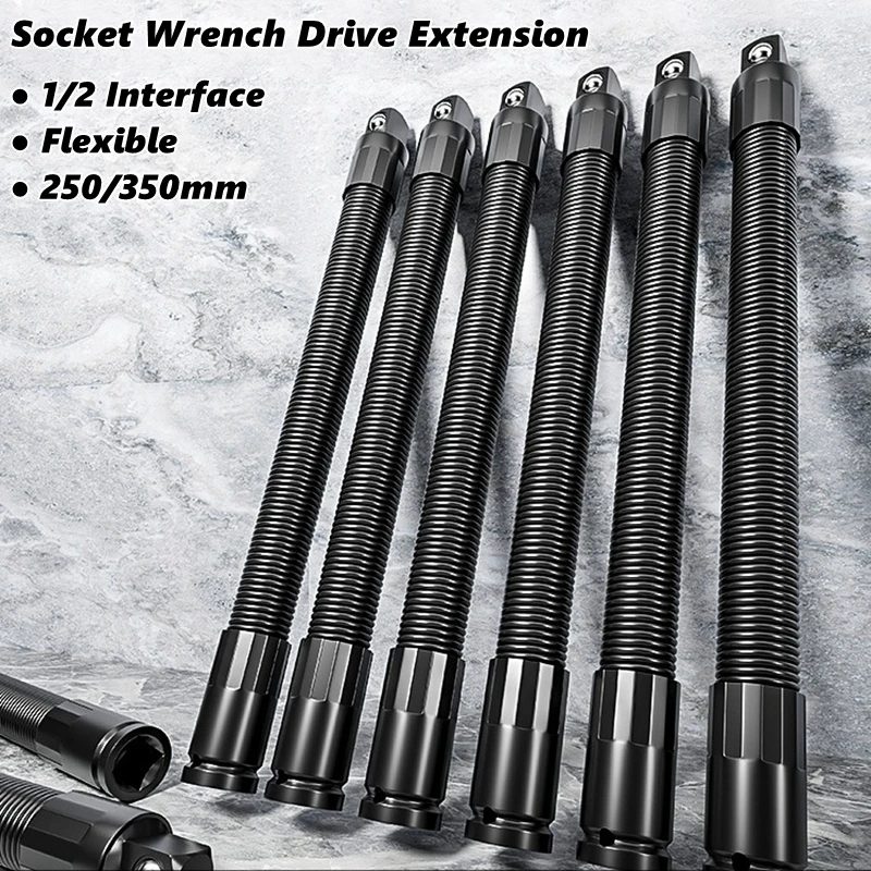 Flexibler Steckschlüssel-Verlängerungsstab für Motorreparaturwerkzeuge, 1/2 Zoll Antrieb, Flexibler Steckschlüssel-Verlängerungsstab, Schraubenschlüssel-Verlängerungsstange