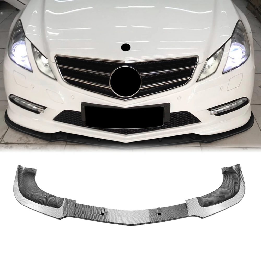 Für Mercedes Benz E Klasse W207 C207 Coupe 2009-2012 E250 E350 E500 AMG Linie Frontschürze Spoiler Lip untere Schutz Splitter