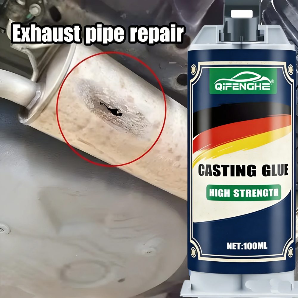 QIFENGHE Gießkleber 100ml - Hochfester Metallreparaturkleber, Industrieller Gießkleber