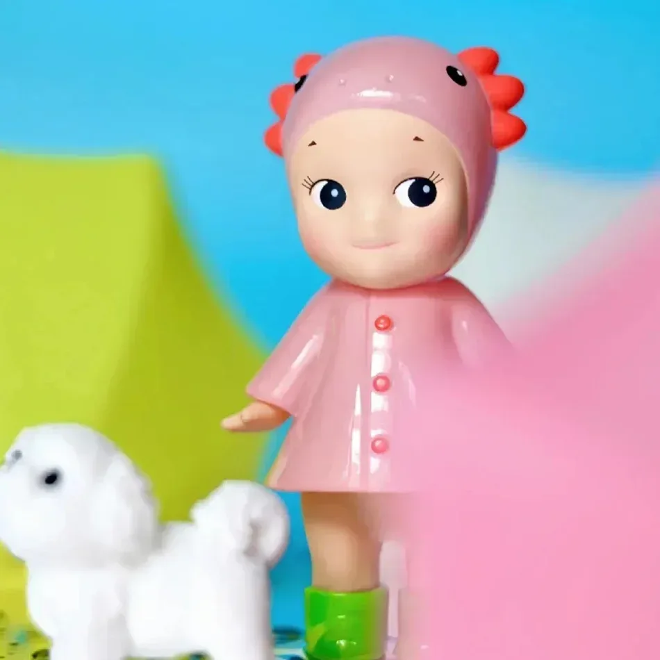 Auf Lager: Mini I Love Rainy Day Serie Blind Box Figur, Niedliche Cartoon-Puppe, Sammlerstück für Schreibtischdekoration und als Geschenk