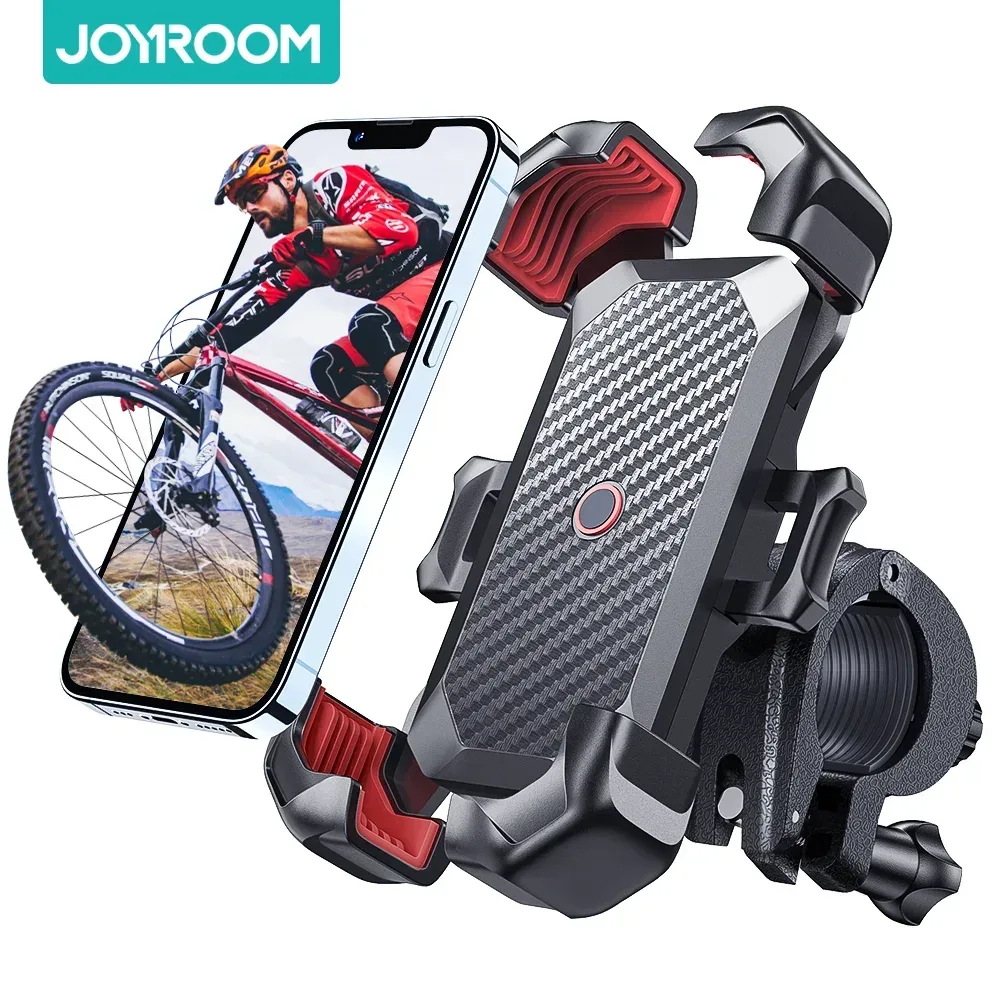 Joyroom Universal Fahrrad-Handyhalter 360° °   View Fahrrad-Telefonhalter für 4,7?7 Zoll Handy-Ständer, stoßfeste Halterung, GPS-Clip