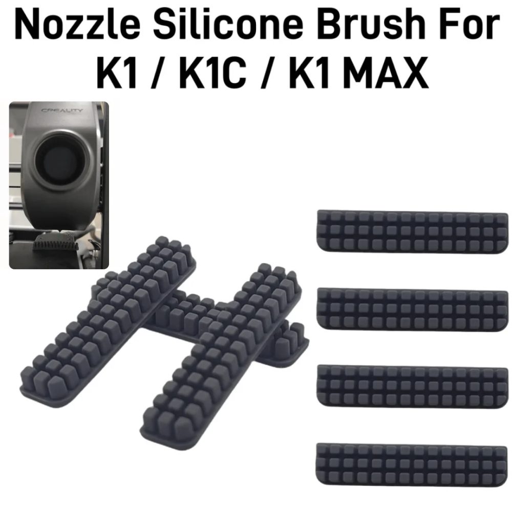 Für Creality K1 K1C K1MAX Düse Silikon Pinsel 3D Drucker Düse Reiniger Werkzeug für K1 Serie 3D Drucker Reinigung Zubehör