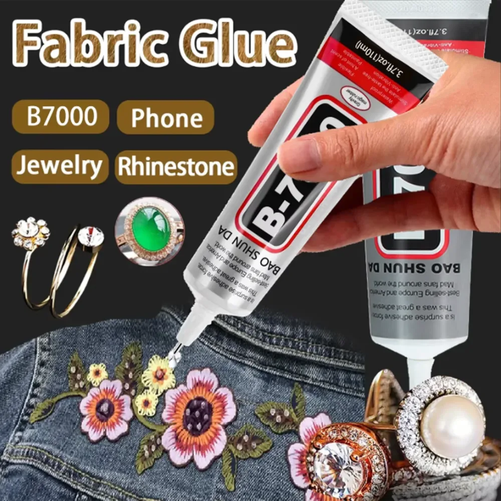 B7000 Klebstoff für Schmuck und Modeschmuck, DIY-Bastelarbeiten, Strasssteine, Reparatur von Handy-Touchscreens, Epoxidharz, Flüssig