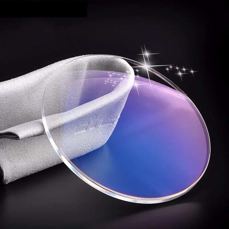 1,56 Index Anti Blau Anti Kratzen Strahlung Schutz Rezept Optische Linsen Gläser Objektiv Für Augen Schutz Lesen Eyew
