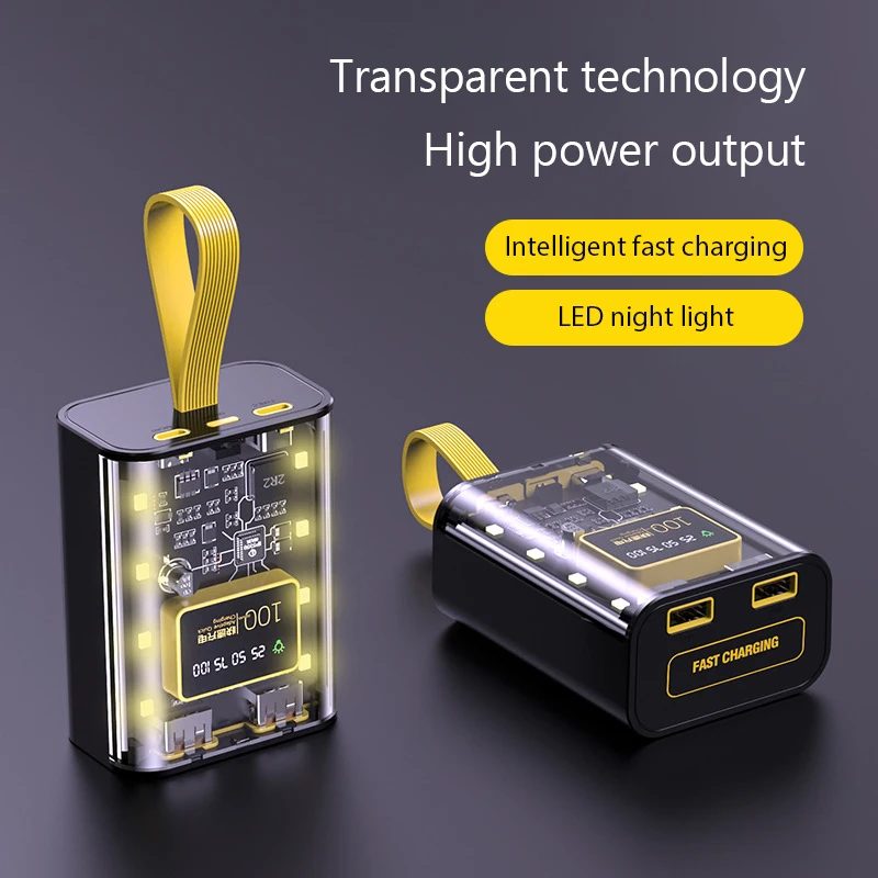 3*18650 Batterie Ladegerät Fall DIY Power Bank Box Schnelle Ladung 5V 2A Doppel USB Ausgang Batterie Lagerung box Mit LED Nachtlicht