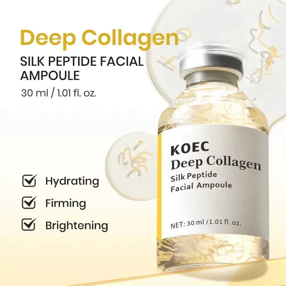 Peptid-Intensiv-Lifting-Ampulle Tiefenwirksames Kollagen Gesichtsstraffendes Feuchtigkeitsserum Glas-Haut Straffende Hydratation Koreanische Hautpflege