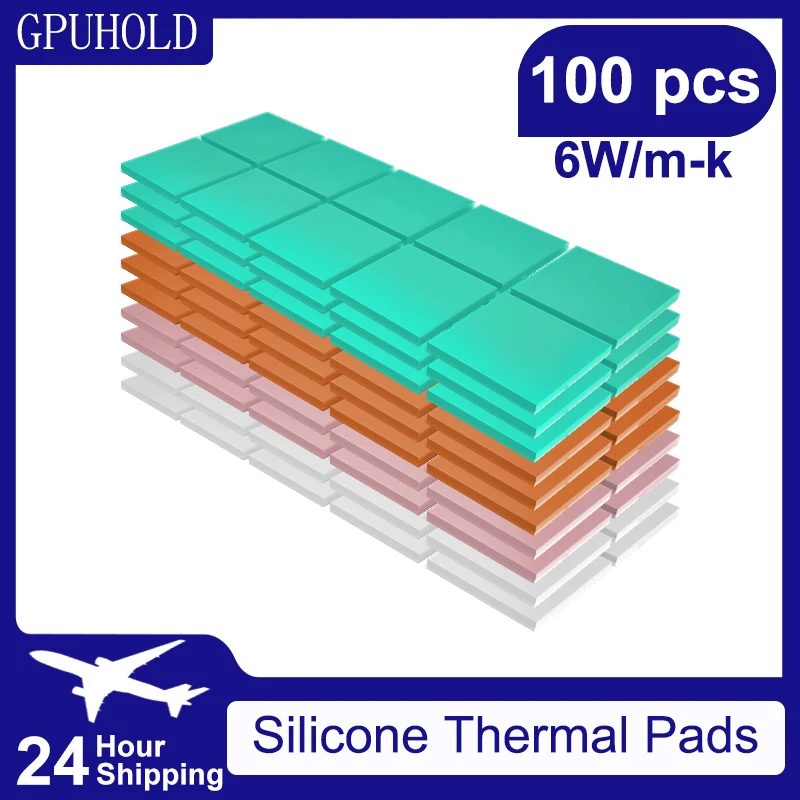Wärmeleitende Silikonpads M.2 SSD NVMe NGFF Wärmeleitpad für PC Laptop PlayStation5 Ps5 Kühlkörper/GPU/CPU/LED-Grafikkarte