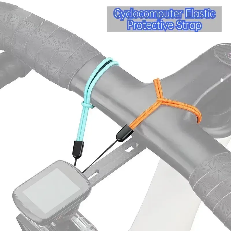 Elastisches kurzes Hängeseil, Fahrradcomputer-Schutzseil, Navigationsgerät-Schutzhülle, USB-Diebstahlschutz-Hängeseil
