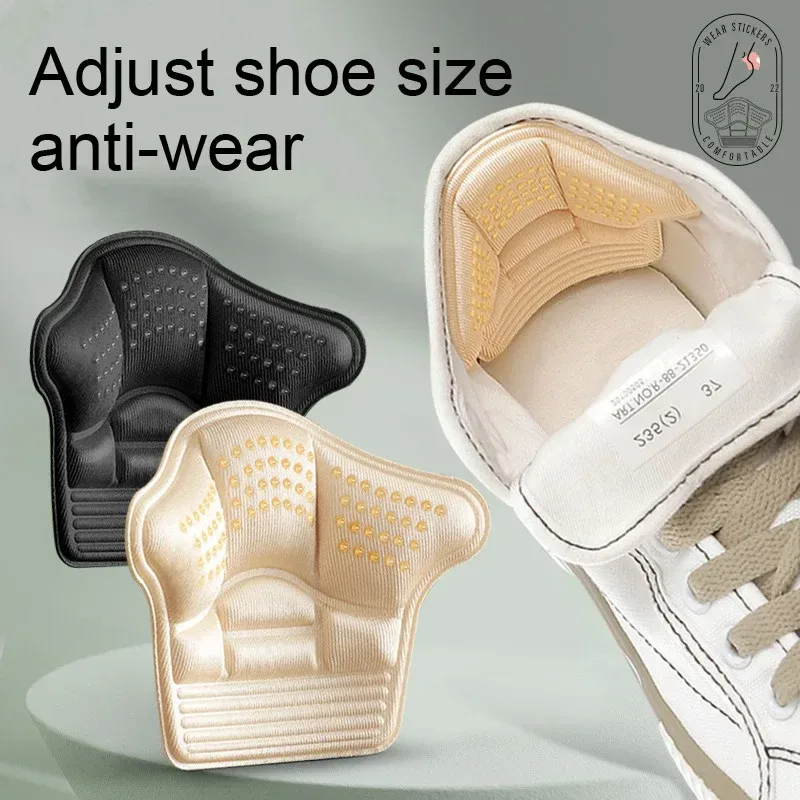 Fersenaufkleber, Fersenschutz, Sneaker, schrumpfende Größe, Einlegesohlen, verschleißfeste Füße, Schuhpolster, Größe anpassen, Einlagen für hohe Fersenpolster