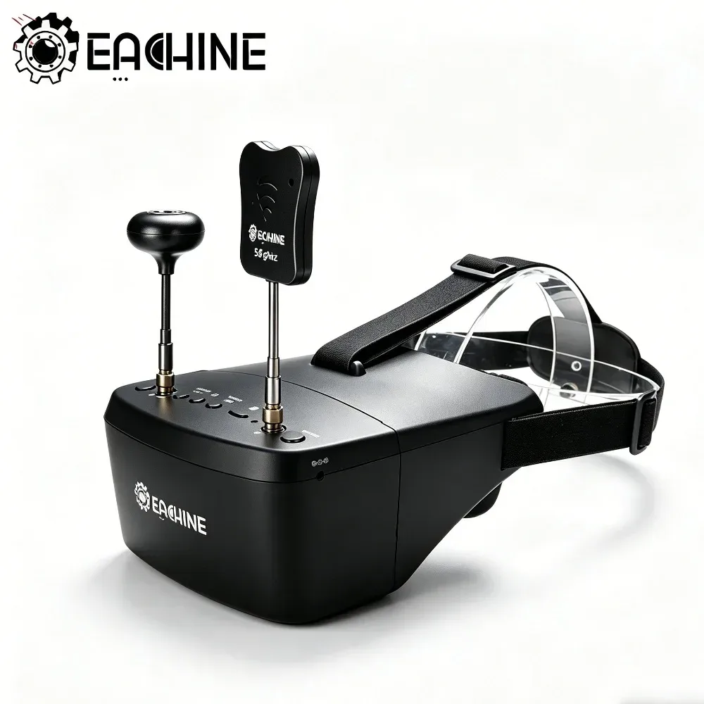Eachine EV800D 5,8 G 40 CH 5 Zoll 800 * 480 Video-Headset HD DVR Diversity FPV-Brille