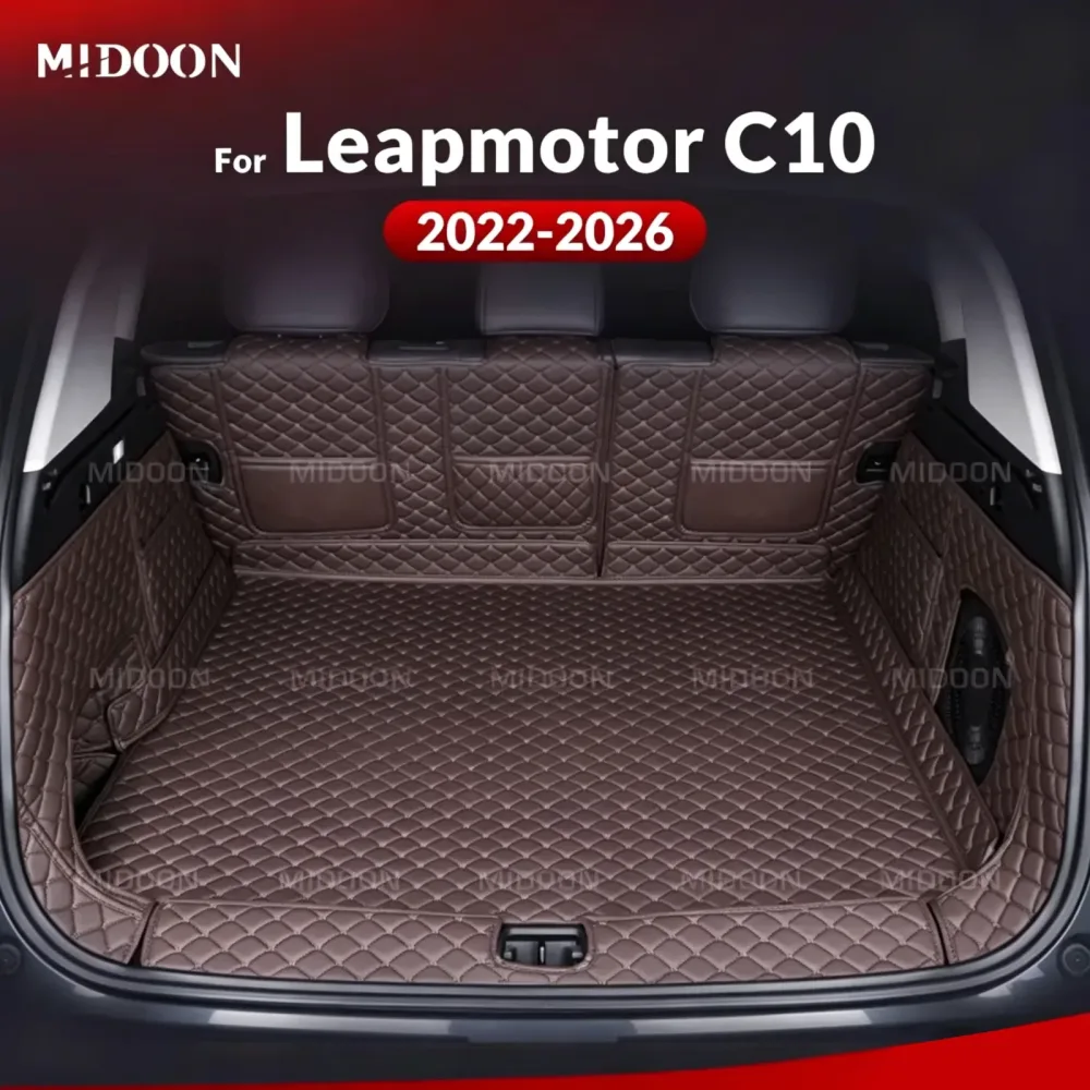 Für LEAPMOTOR C10 2022 2023 2024 2025 2026 Auto Vollflächige Kofferraummatte Kofferraumabdeckung Innenraumschutz Zubehör