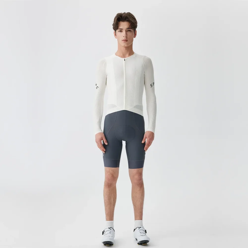 SPEXCEL EON Frühling Sommer Leichte Langarm-Radtrikots Aero-Fit Schnelltrocknend und Atmungsaktives Gewebe