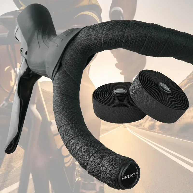 NPY FashionLenkerband Kork Stoßdämpfendes Kies Rennrad Dämpfungswickel Fahrradlenkerband Fahrradteile Acess Sundae Bicicleta