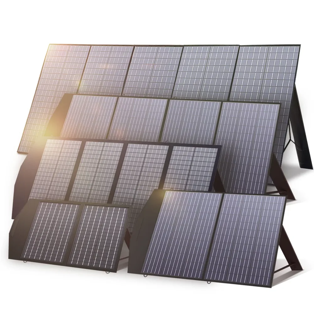 ALLPOWERS 400 W / 200 W / 140 W / 100 W / 60 W tragbares Solarpanel, wasserdicht, für Outdoor-Camping, Wohnmobil, Gartendach