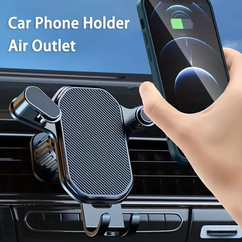 Autotelefon halter Auto Entlüftung sclip halterung Mobile Cell Stand Smartphone GPS-Unterstützung für 4, 5-6, 5-Zoll-Mobilgeräte