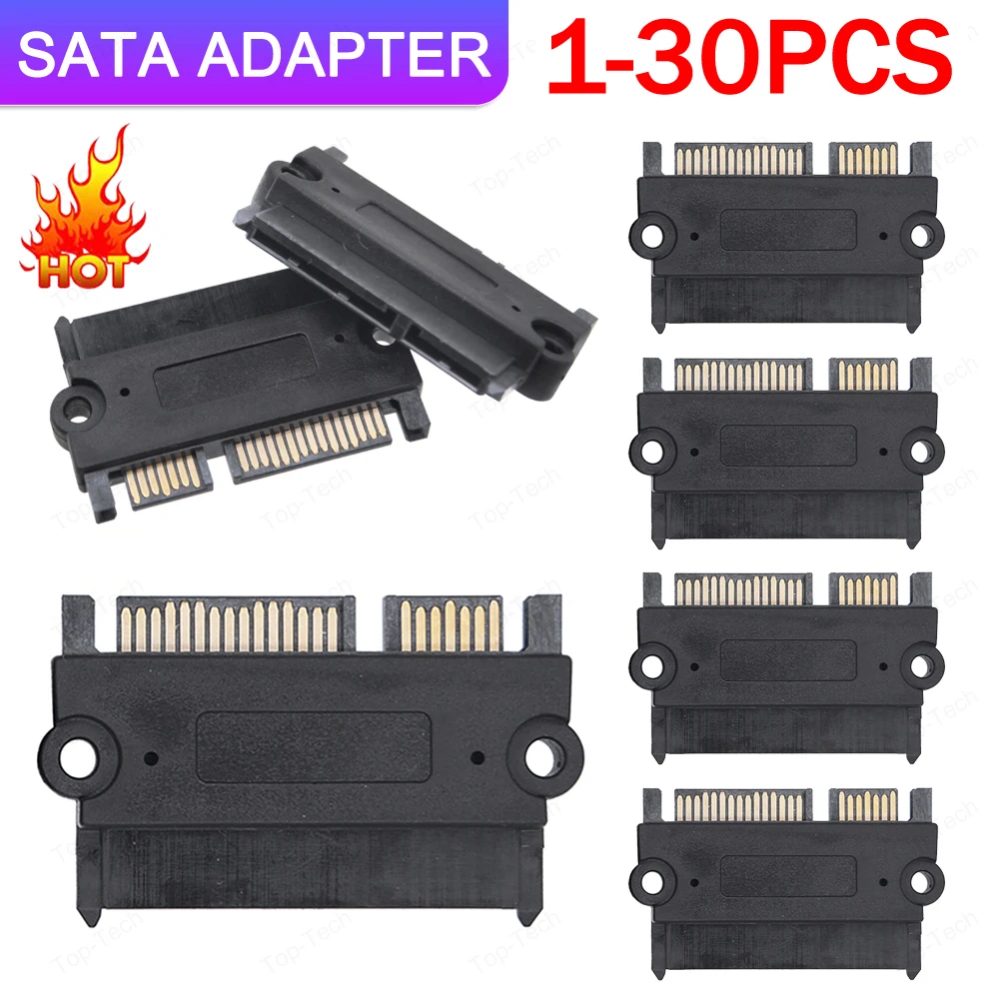 Sata männlich zu weiblich Leistungs daten konverter 22pin 7 15 männlich zu weiblich sata zu sata Konverter sata zu sata Adapter