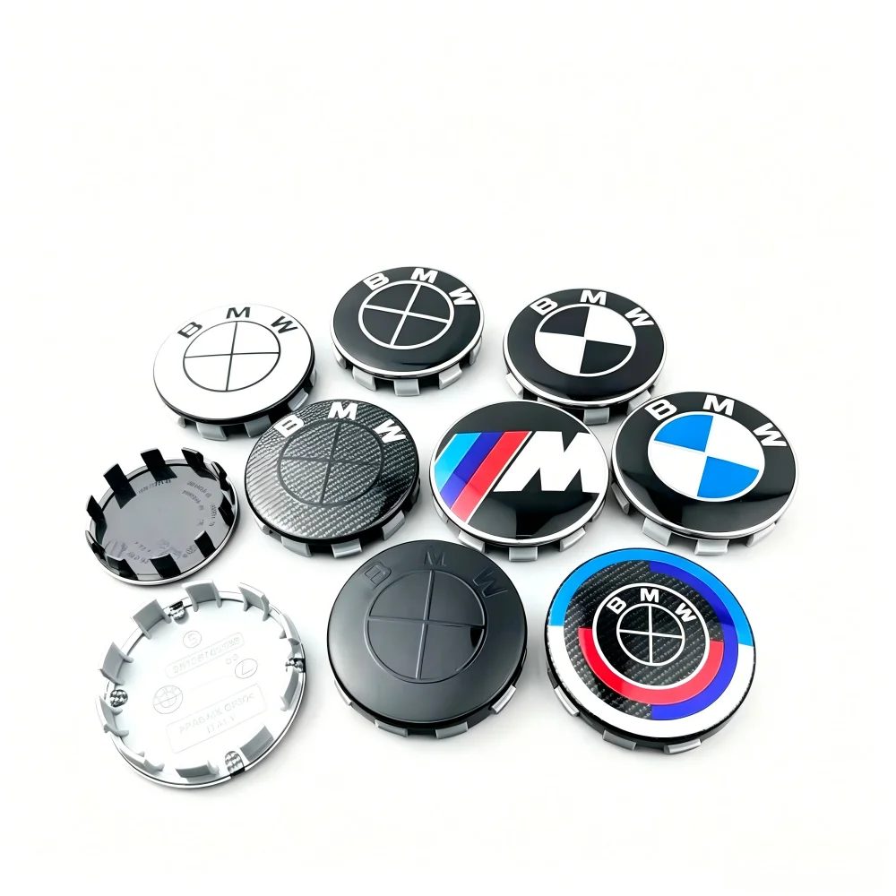 Zubehör 4er-Set 56MM 68MM Auto Radnabenkappen Emblem LOGO für BMW E90 E60 F18 E46 X3 X5 X1 G30 E60 F30 E90 G20 E46 F02 G28