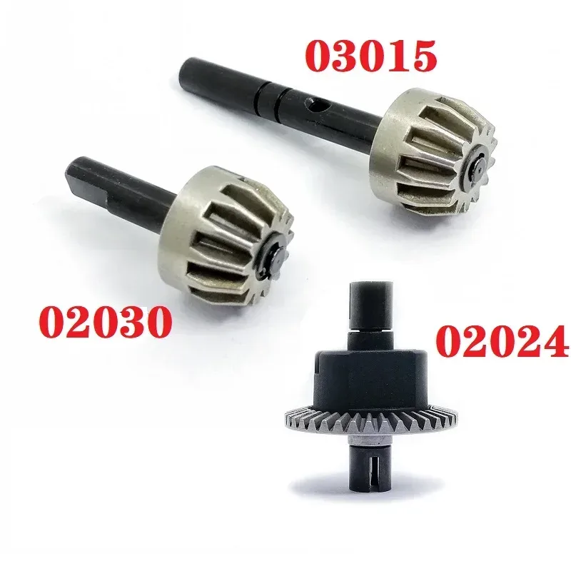 Differentialgetriebesatz aus hochhartem Stahl für HSP 1/10 RC-Auto, passend für Modelle 94101 94102 94103 94107 94111 94123. Langlebiges Upgrade