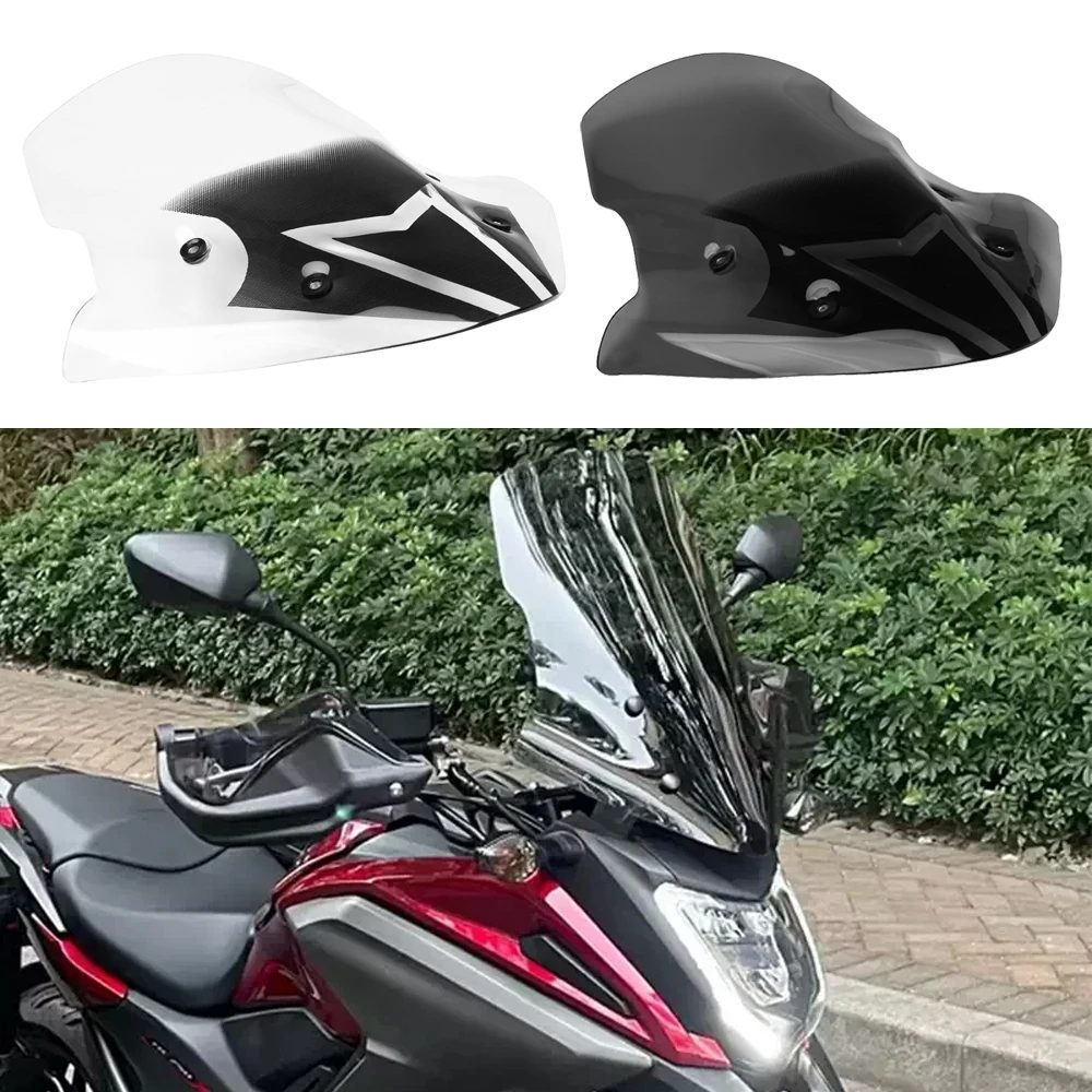 Für Honda NC750X 2021-2024 2025 NC 750X 2016-2020 Windschutzscheiben Erhöhte Motorrad Windschutzscheibe Windabweiser Schutzplatte
