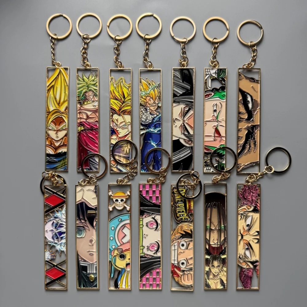 Anime Metall aushöhlen Schlüsselanhänger süße Jet Manga Stickerei Mode Schlüsselanhänger Schmuck Zubehör Schlüsselanhänger Halter Geschenk Anime Fans