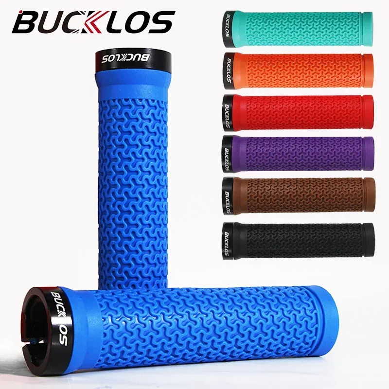BUCKLOS Fahrradgriffe, integrierter Gummi, rutschfest, für MTB-Lenkerabdeckung, Sperre am Mountainbike, Lenkermanschetten, BMX-Fahrradteile