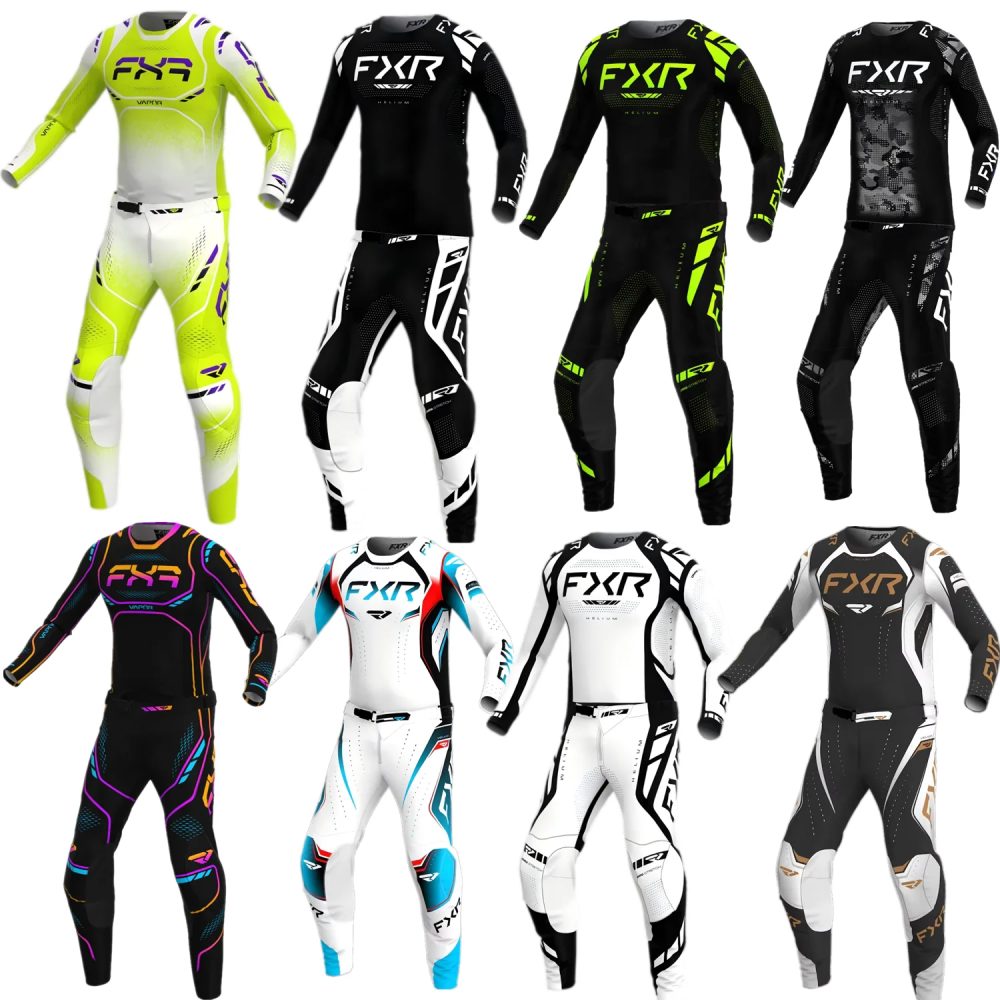 2026 Helium MX Jersey Set fh CNVS Moto Gear Set Off Road Kit Motorrad Jersey Set Motocross Combo Dirt Bike Anzug