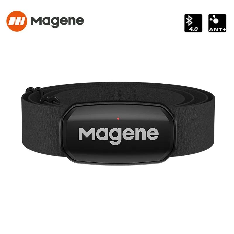 Magene H303 Herzfrequenzsensor Bluetooth ANT Upgrade H64 HR Monitor mit Brustgurt Dual Mode Computer Fahrrad Sportband Gürtel
