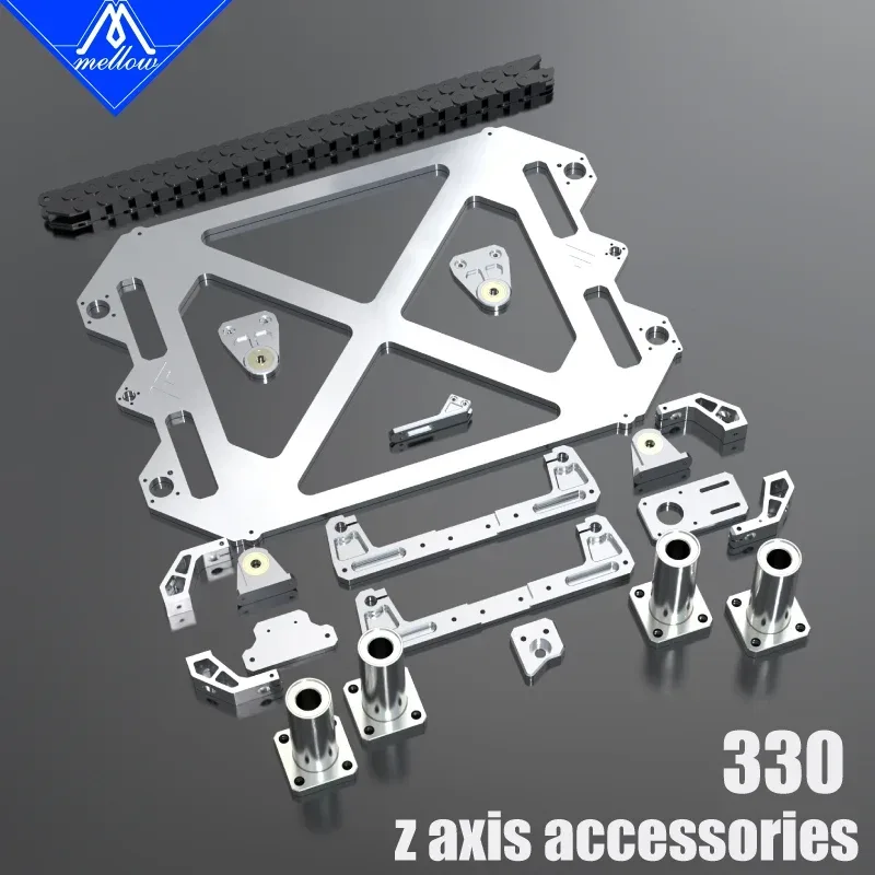 Milder hochpräziser Ganzmetall-CNC-Z-Achsen-Halterung ssatz für vzbot 330 3D-Drucker vz330
