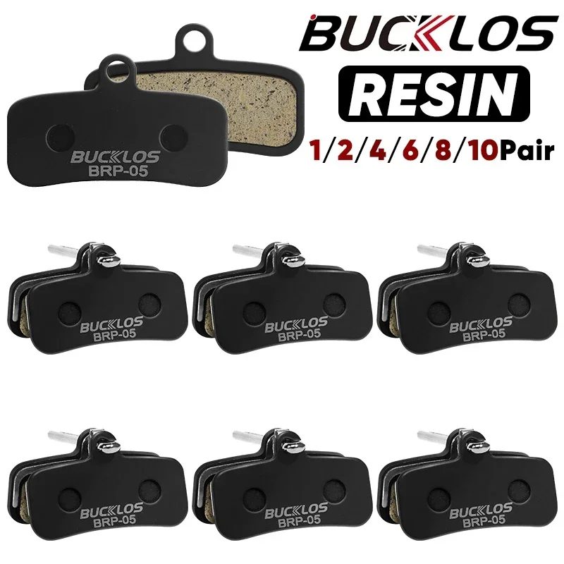 BUCKLOS Harz Scheibenbremsbelag Für SHIMANO D02S Verschleißfeste Hydraulische Bremsbeläge MTB Bremsbeläge für N03A H03A Radfahren Teile