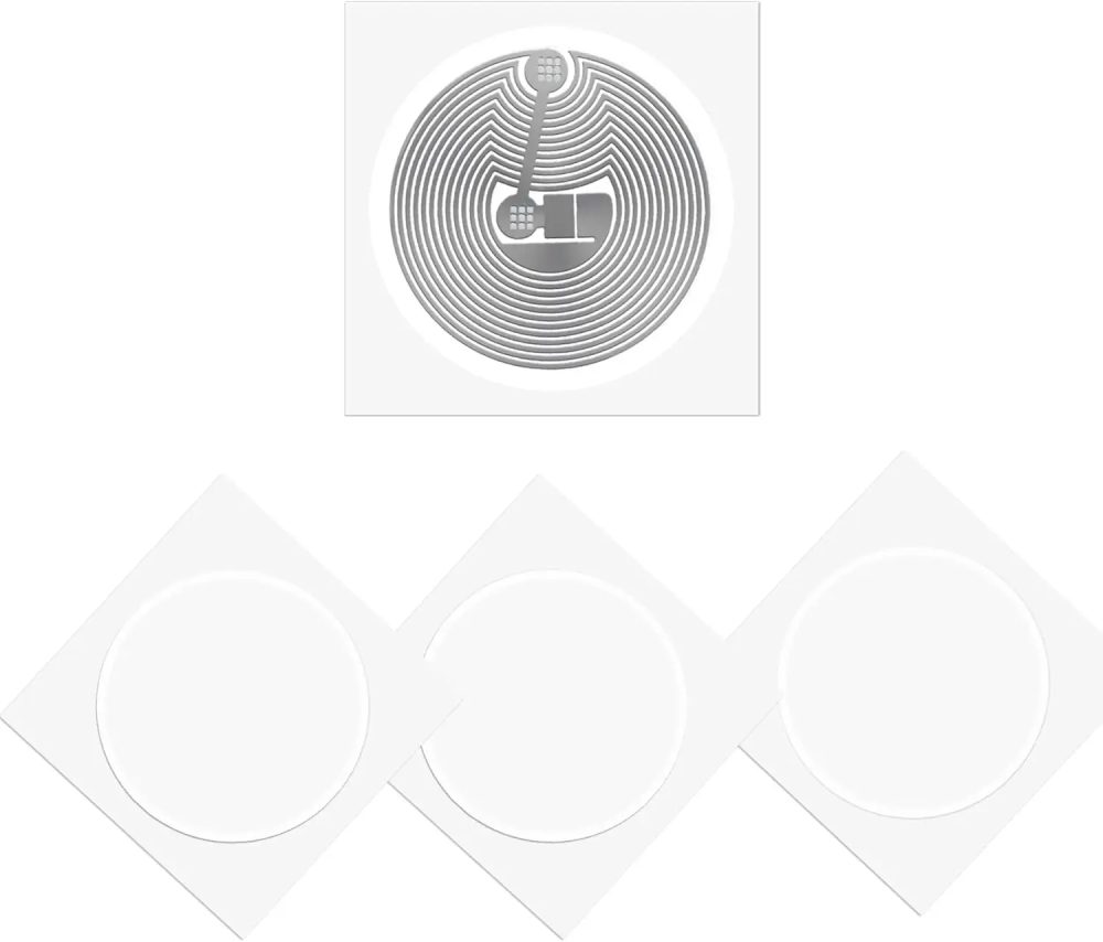 F08 M1 Classic 1K Tags RFID-Aufkleber NFC-Tags, Smart M1 ISO 14443A 13,56 MHz M1 1K MF1 selbstklebend