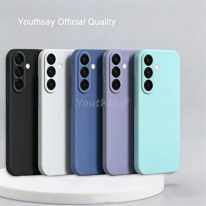 Für Samsung Galaxy A57 Hülle Flüssigsilikon Schlichte Hülle Galaxy A57 Cover TPU Sturzsichere Handyhülle Samsung A57 Schutzhülle