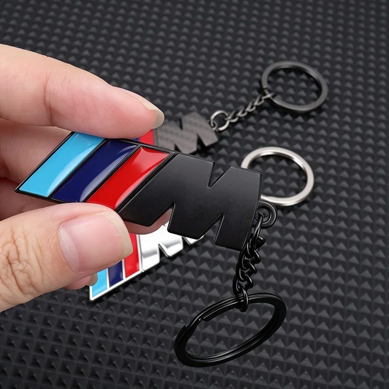 3D-Metall-Autoschlüsselanhänger Schlüsselband Schlüsselring Auto-Emblem Geschenk für BMW M M3 M5 ? 1 3 5 Serie F48 E84 U11 X3 F25 G01 F31 328i 330i 535