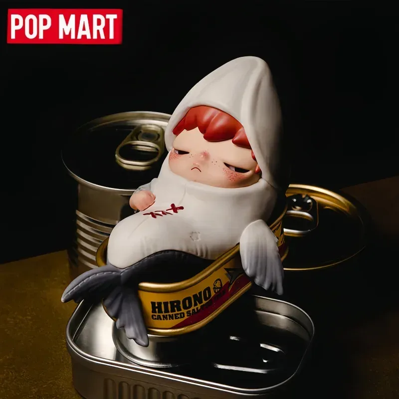 POP MART Original Hirono Tamed Wildgrass Serie Blind Box PVC Anime Actionfiguren Sammlermodelle Desktop-Ornamente Puppen Geschenke