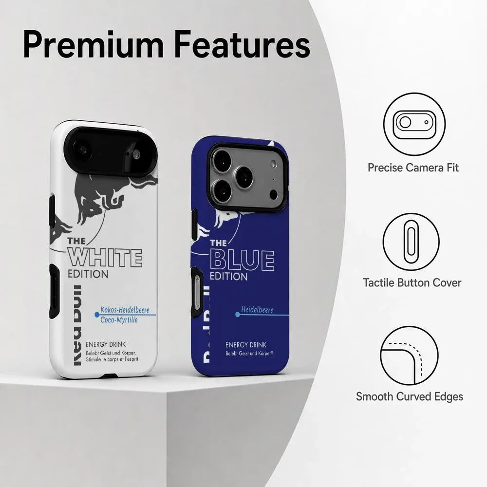 Modische rote Handyhülle für B-Bulles, geeignet für iPhone 18 17 16 15 14 13 12 11 Pro Max X XR XSMax Plus, glänzende Folie, hart.