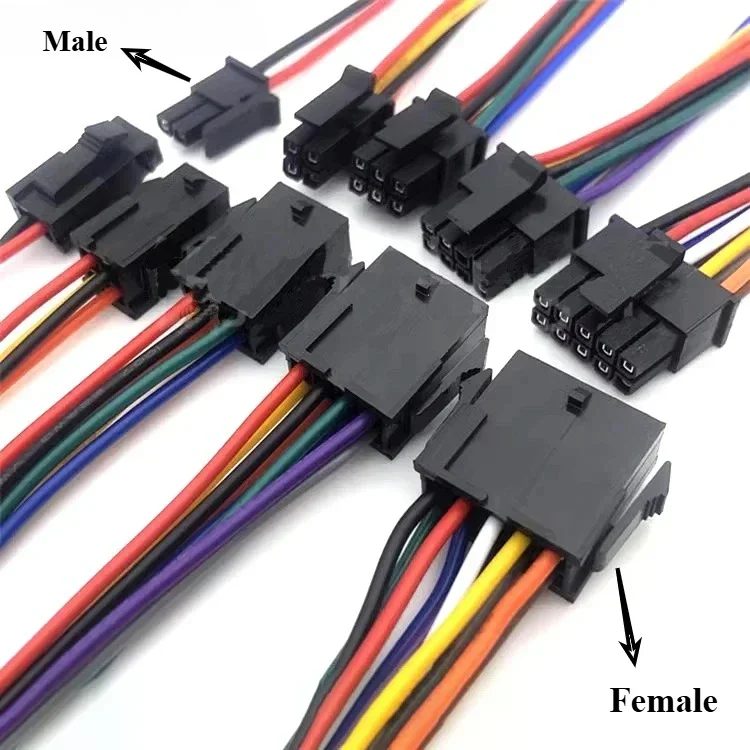 5 Stück Micro-Fit Molex MX3.0 43025 43020 20AWG Zweireihig Klein 5557 5559 Männlich Weiblich Air Dock Elektronischer Anschlussdraht Kabelbaum