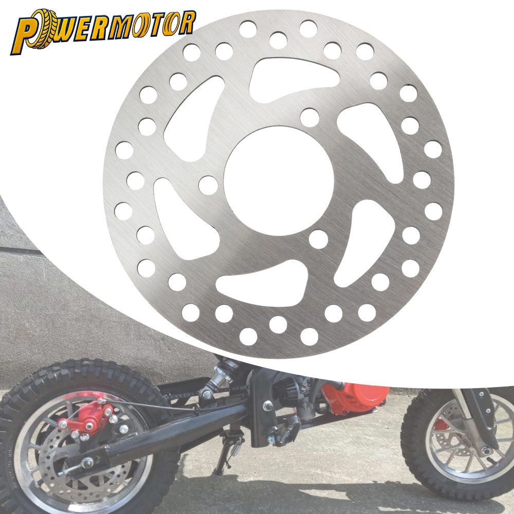 Elektrische Roller Motorrad 120mm 140mm 3 Loch Bremsscheibe Edelstahl CNC Zubehör Für 47cc 49cc 50cc 2T ATV Mini Moto