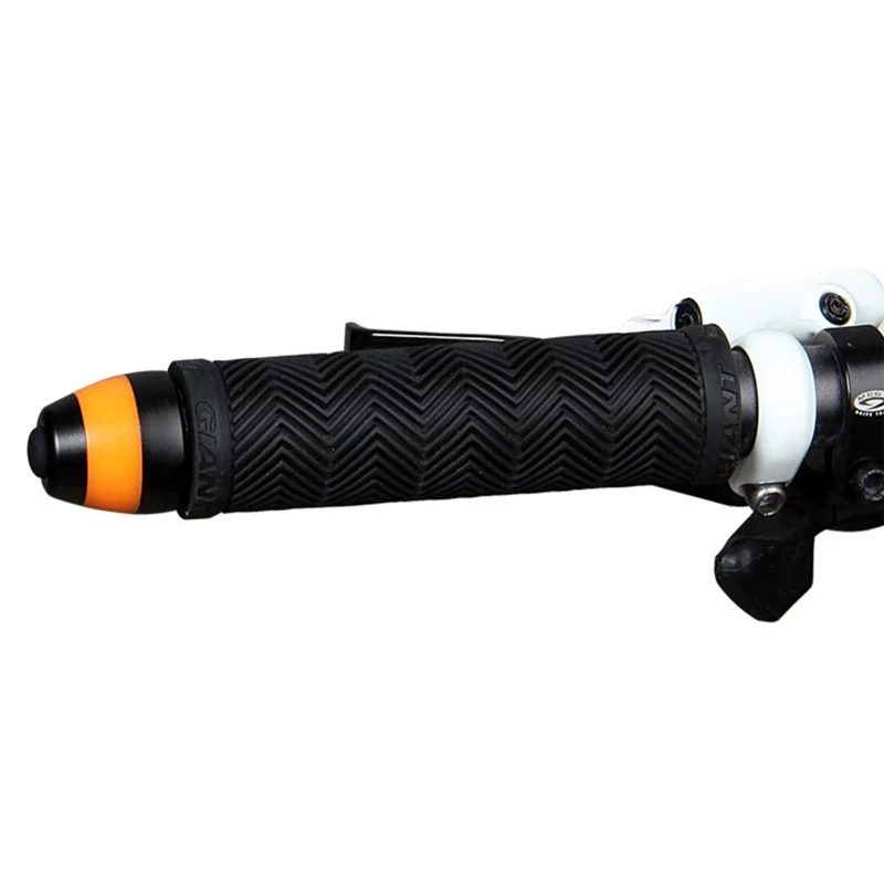 Fahrrad Lenker Licht Bar End Sicherheit Warnung Licht Batterie Betrieben Fahrrad Lampe Radfahren LED Bar End Stecker Anzeige Licht