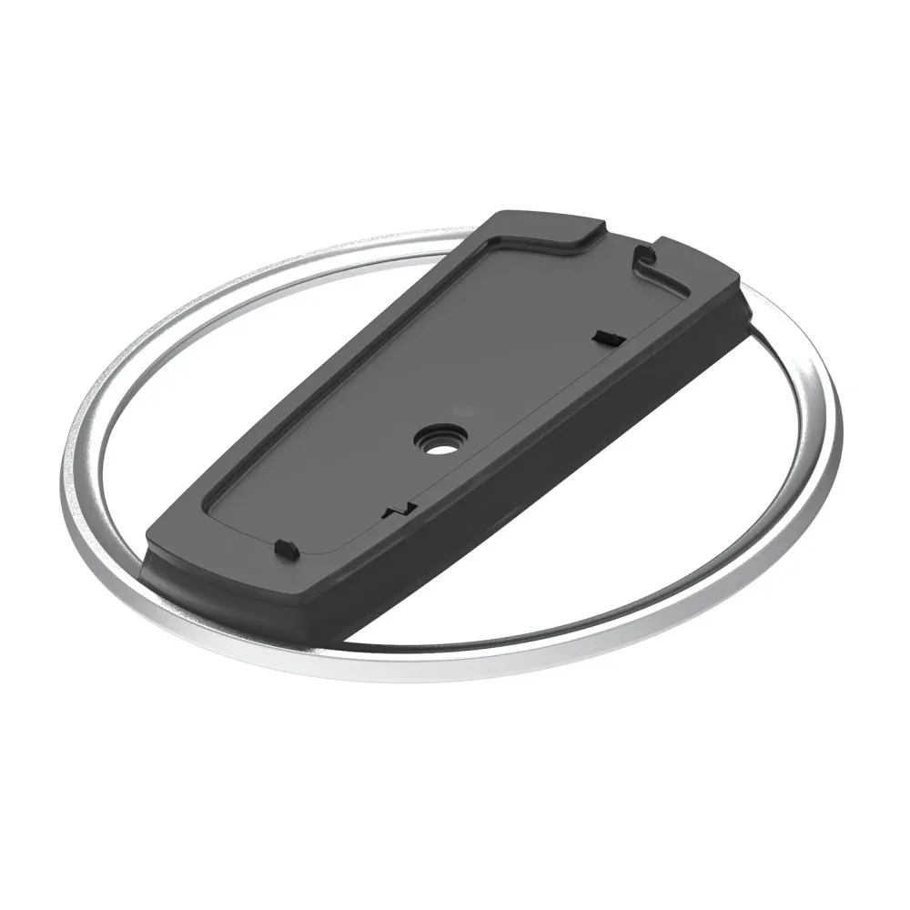 Vertikaler Metallständer für PS5 Slim Konsolenscheibe und Digital mit Schraube, Basisständer-Ersatz für Playstation 5 Slim Konsole