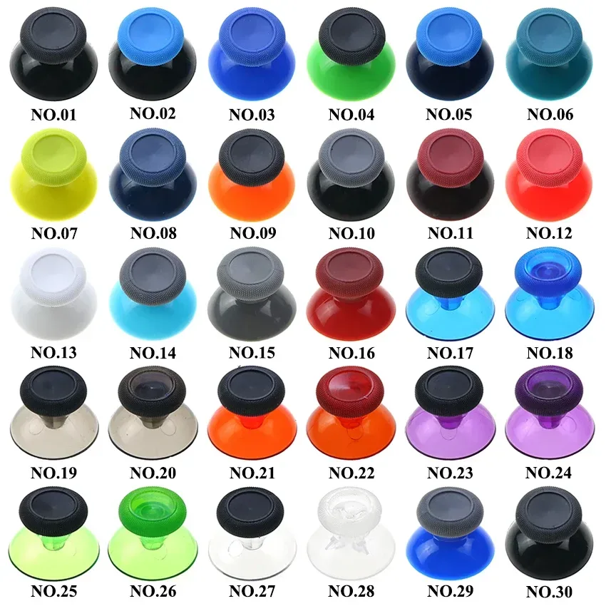 JCD 2 stücke Für Microsoft XBox Serie X S Controller 3D Analog Thumb-Sticks Grip Joystick Kappe ThumbSticks Abdeckung