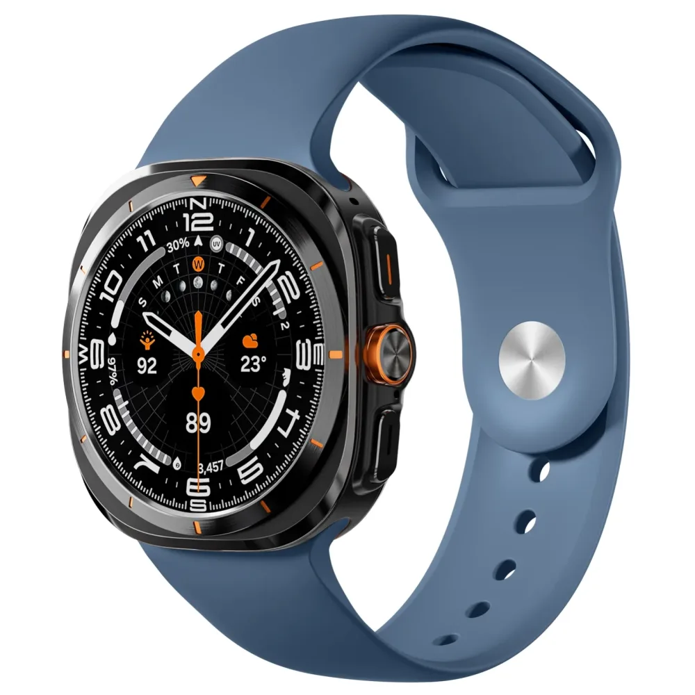 Silikonarmband für Samsung Galaxy Watch Ultra 2 Armband 47mm Sport-Schlaufenarmband Correa-Gürtel für Samsung Galaxy Watch 7 Ultra 47 mm