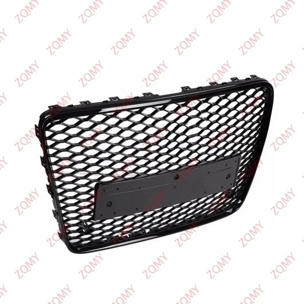 Mit/logo für audi q7 q7l sq7 2012-2015 2005 Auto Front stoßstangen grill Mittel platte Styling oberen Grill (für Rsq7 Stil ändern)