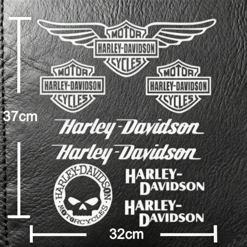 Vinyl Harley Davidson Motorrad Aufkleber Logo Aufkleber