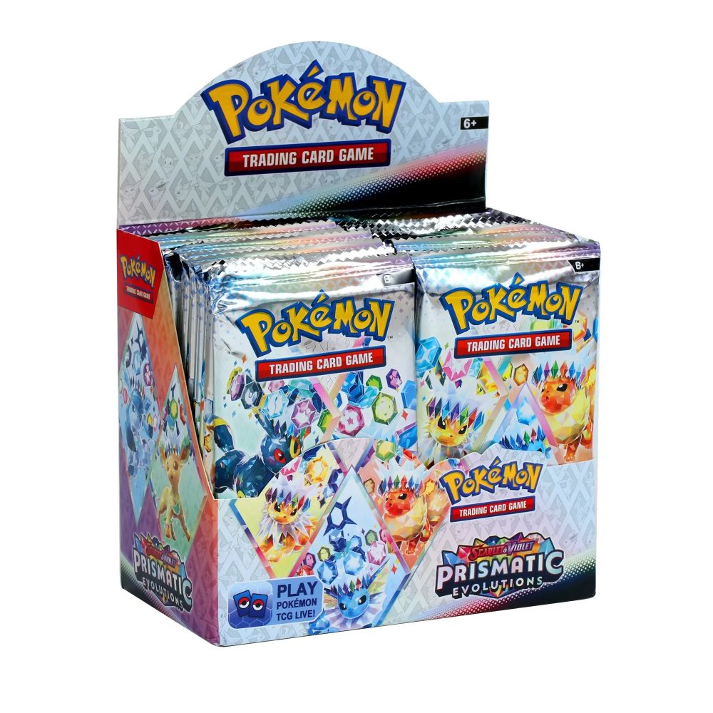 360 Stück Pokemon-Karten Prismatic Evolutions PHANTASMAL FLAMES Scarlet Violet 151 Black Bolt Englische Booster-Kampfkarten