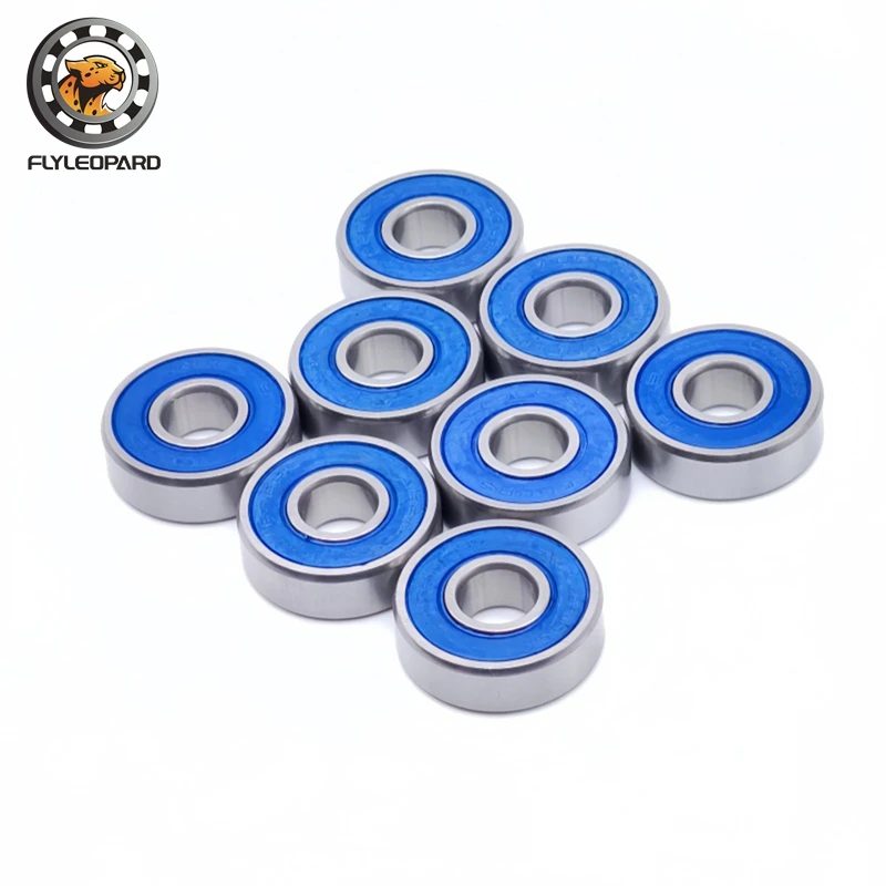 10 Stück MR128RS 8X12X3,5, 608RS 	 8x22x7, 686RS 6x13x5, 688RS 8x16x5 Lager ABEC-7 Miniatur-Kugellager mit Blauer Abdichtung