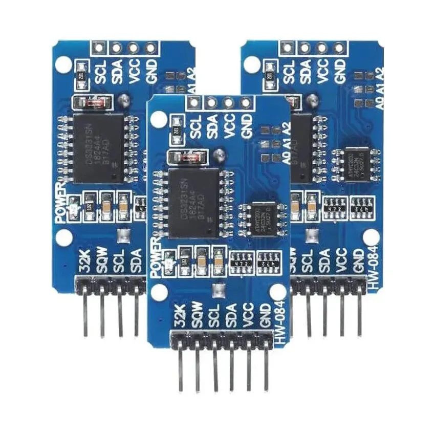 3PCS DS3231 AT24C32 IIC RTC Modul Uhr Timer Speicher Modul Beats Ersetzen DS1307 I2C RTC Bord für Arduino Raspberry Pi