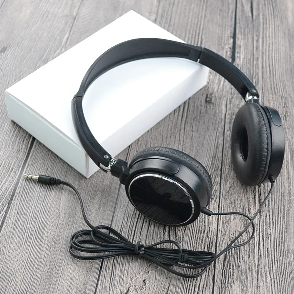 Universal 3,5mm Wired Computer Kopfhörer Faltbare Tragbare Musik Gaming Headset Noise Cancelling Sport Kopfhörer Stereo Headset
