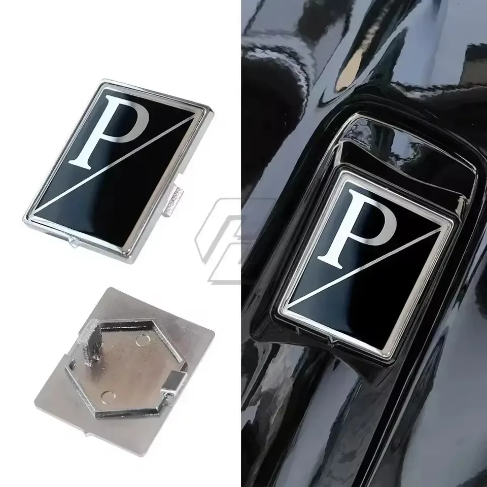 Für Vespa Primavera Sprint GTS Super 50 150 250 300 300ie Roller Zubehör Vorderes Rechteckiges Emblem