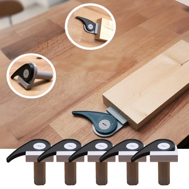 Ratschen-Bankklemme, robust, 19 mm, 3/4 Zoll, verstellbare Werkbankhunde mit Hebelbedienung für MFI-Werkbänke, Holzbearbeitung, neues Werkzeug