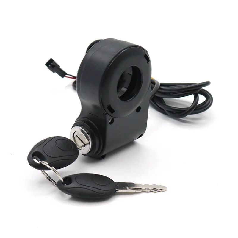 Neueste E-Bike Zündschloss Schlüssel Daumen Drossel Schalter Power für KUGOO M4 M5/Xiao Mi M365 Universal elektrische Roller Zub