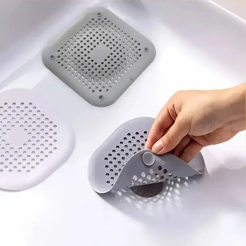 Stecker Stopper Küche Kanalisation Silikon Badezimmer Boden Badewanne Wasserfilter Wohnaccessoires Duschablauf Haarfänger Waschbecken Sieb